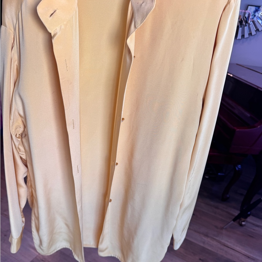 Randy Keller Yellow Button-Up Shirt